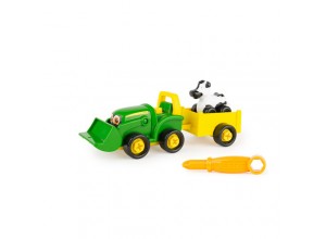 Rozoberateľný detský traktor, hračka John Deere