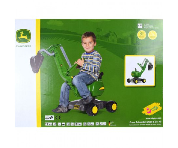 Bager John Deere s kolesami