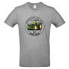 Pánske tričko John Deere s traktorom 8R v kruhu
