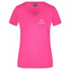 Dámske športové tričko John Deere v ružovej farbe
