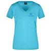 Dámske športové tričko John Deere v modrej farbe