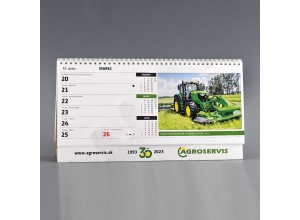 Kalendár Agroservis, stolový 2023