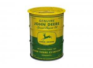 Model John Deere pokladnička barel