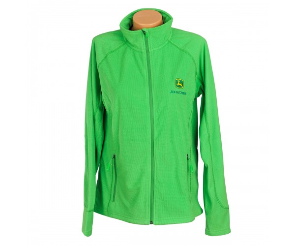 Dámska fleecová bunda John Deere  v zelenej farbe, veľkosť XXL