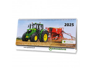 Kalendár Agroservis, stolový 2025