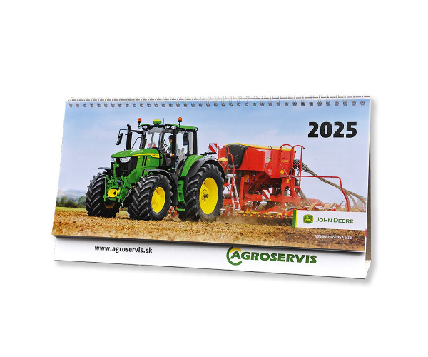 Kalendár Agroservis, stolový 2025