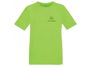 Pánske športové tričko John Deere v zelenej farbe