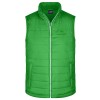 Pánska prešívaná vesta John Deere v zelenej farbe, veľkosť 3XL