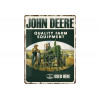 John Deere plechová tabuľka 30x40cm