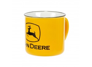 Keramický hrnček John Deere v žltej farbe