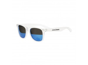 Slnečné okuliare s potlačou John Deere v bielej farbe